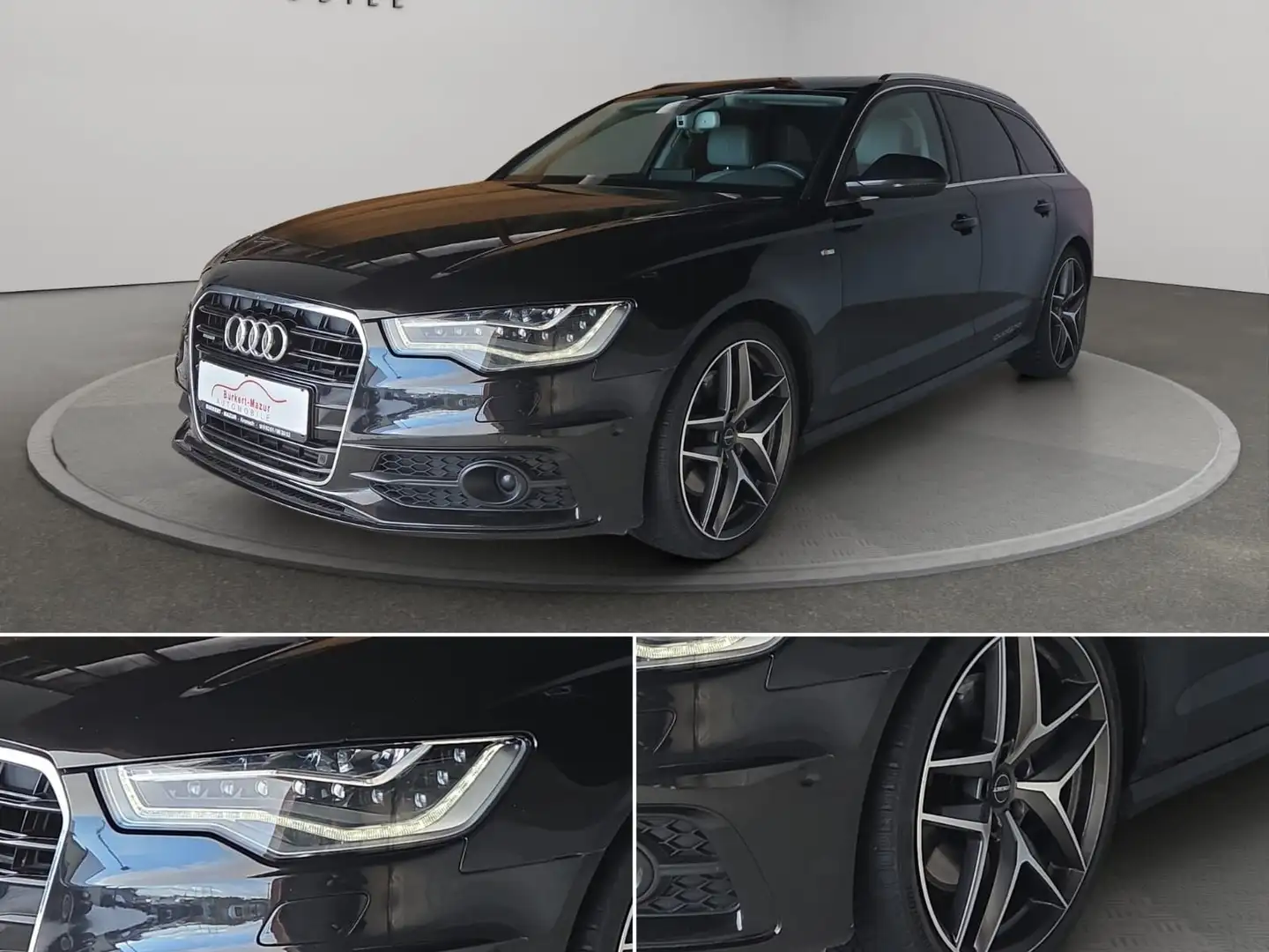 Audi A6 3.0 TDI Quattro*Steuerkette neu*S-Line*Luft* Schwarz - 2