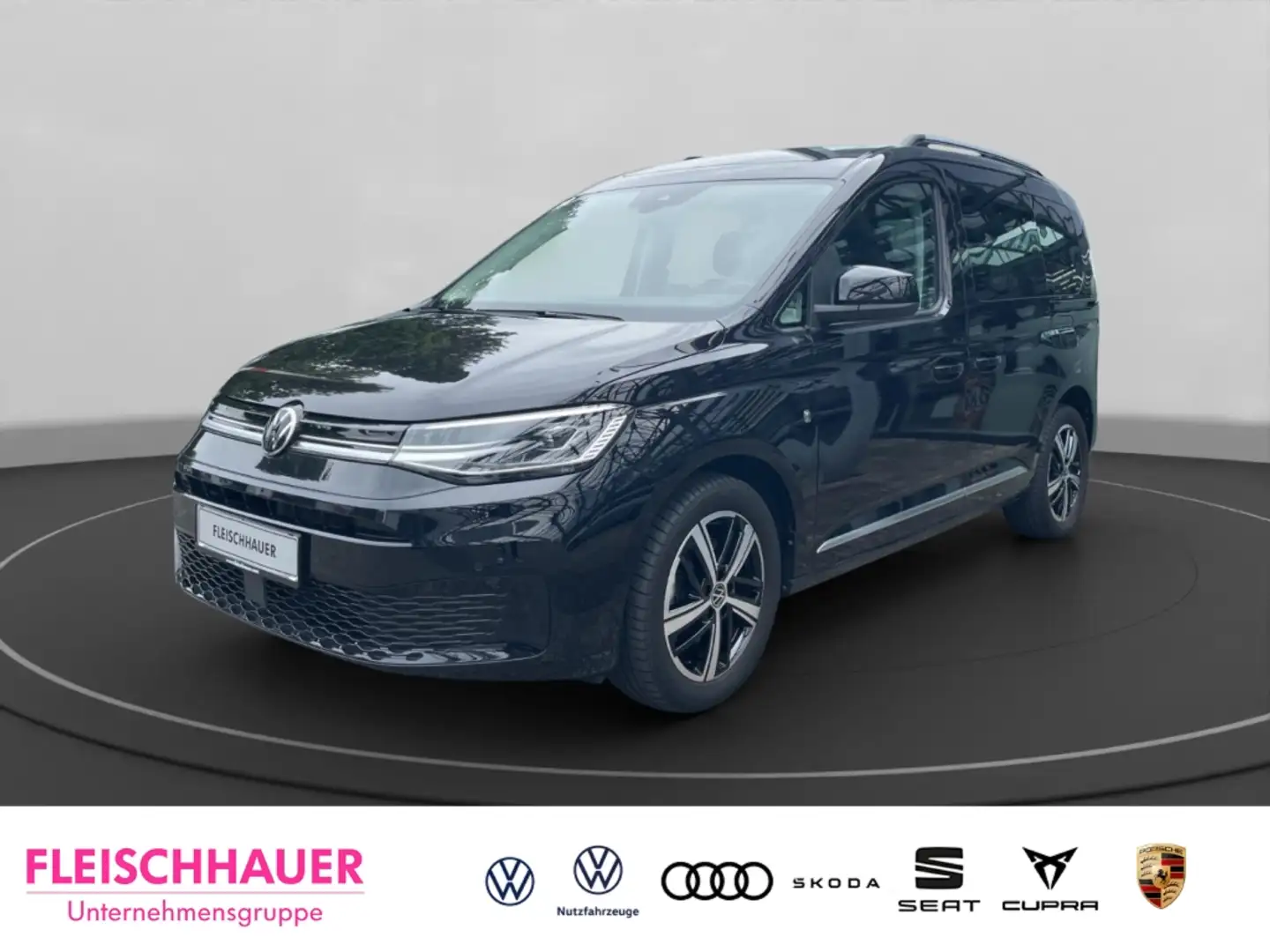 Volkswagen Caddy 1.5 TSI DSG Style AHK Pano Navi Digitales Cockpit Schwarz - 1