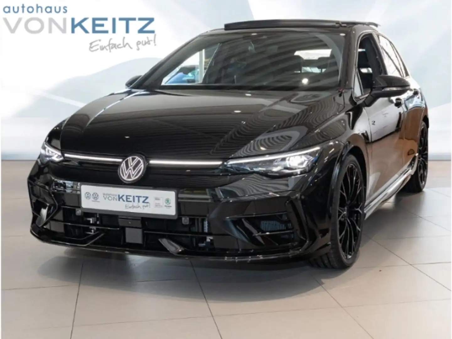 Volkswagen Golf R 2.0 TSI 4Motion Black Edition HUD AD El. Panodac Schwarz - 1