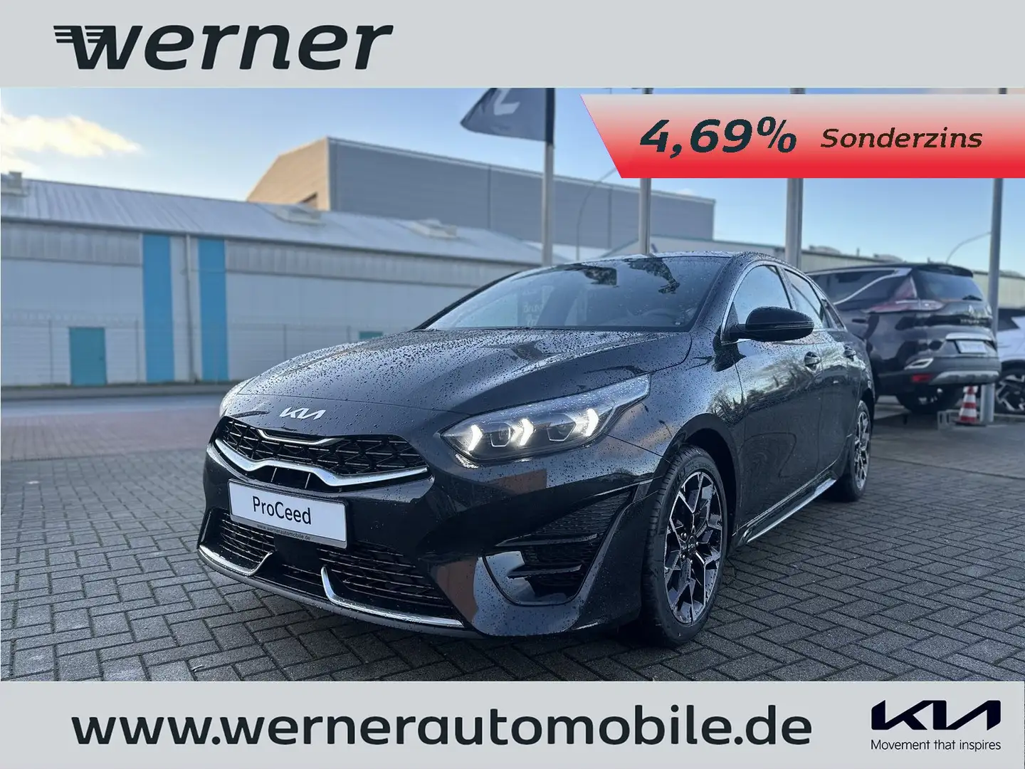 Kia Proceed 1.5 T GT-Line Technologie Glasdach Leder Nero - 1