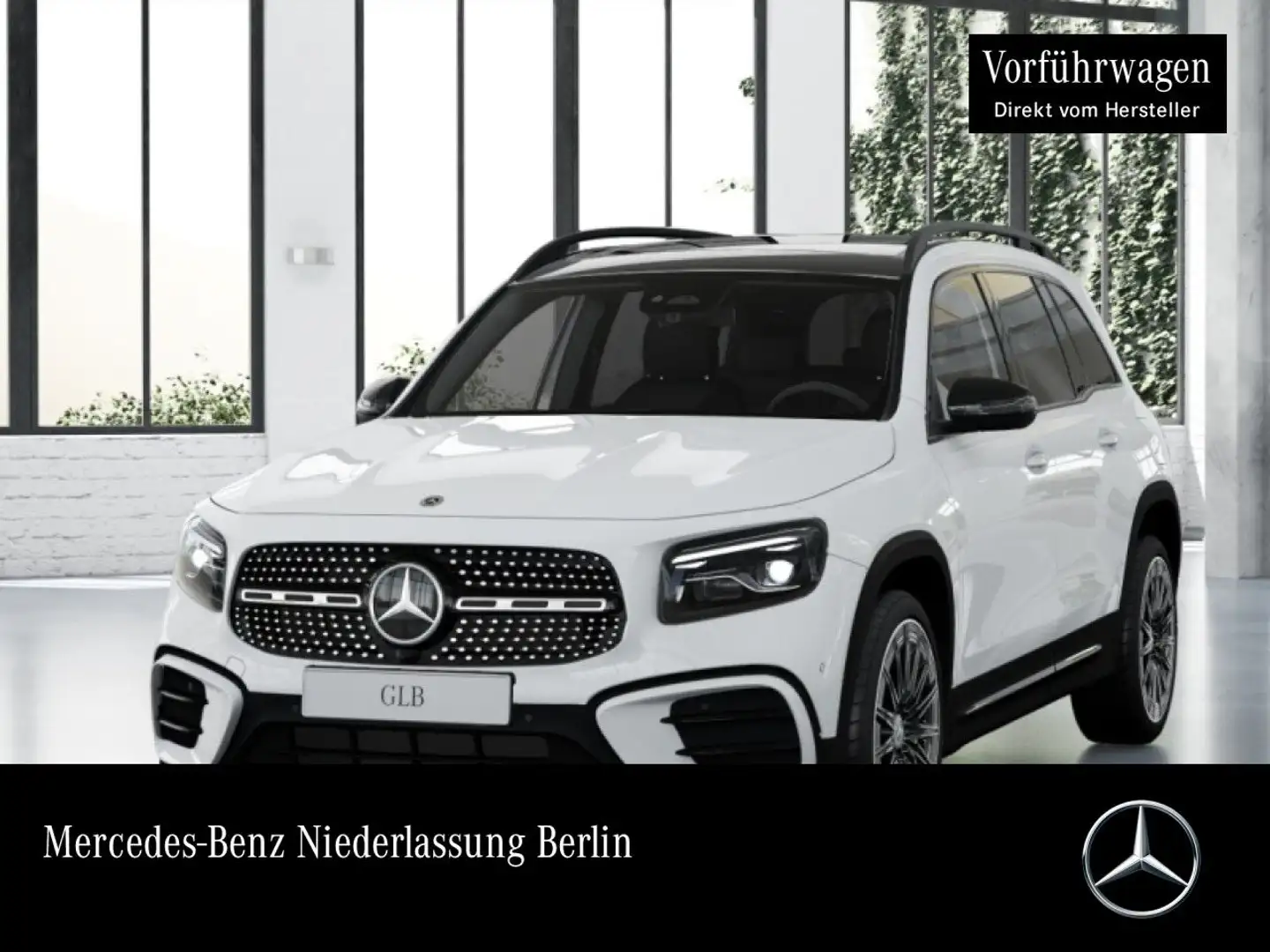 Mercedes-Benz GLB 250 4M AMG+NIGHT+PANO+MULTIBEAM+KAMERA+TOTW+8G Alb - 1