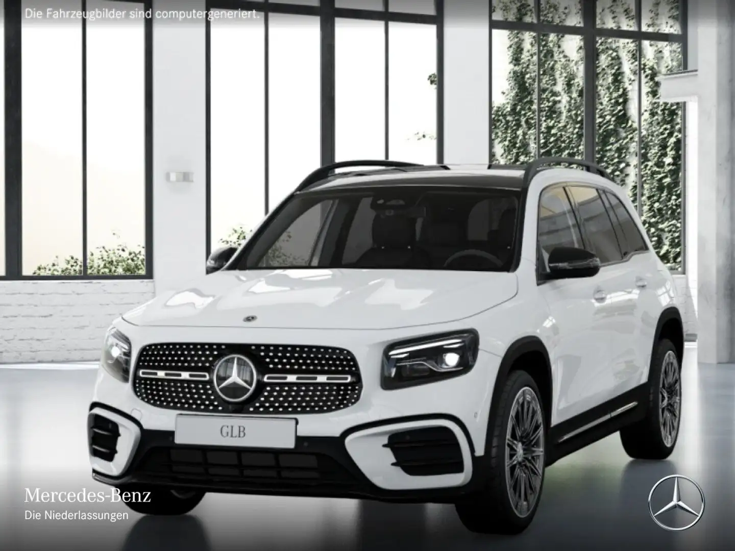 Mercedes-Benz GLB 250 4M AMG+NIGHT+PANO+MULTIBEAM+KAMERA+TOTW+8G Alb - 2