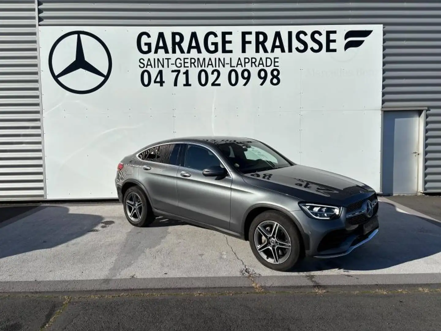 Mercedes-Benz GLC 400 400 d 330ch AMG Line 4Matic 9G-Tronic Grijs - 2