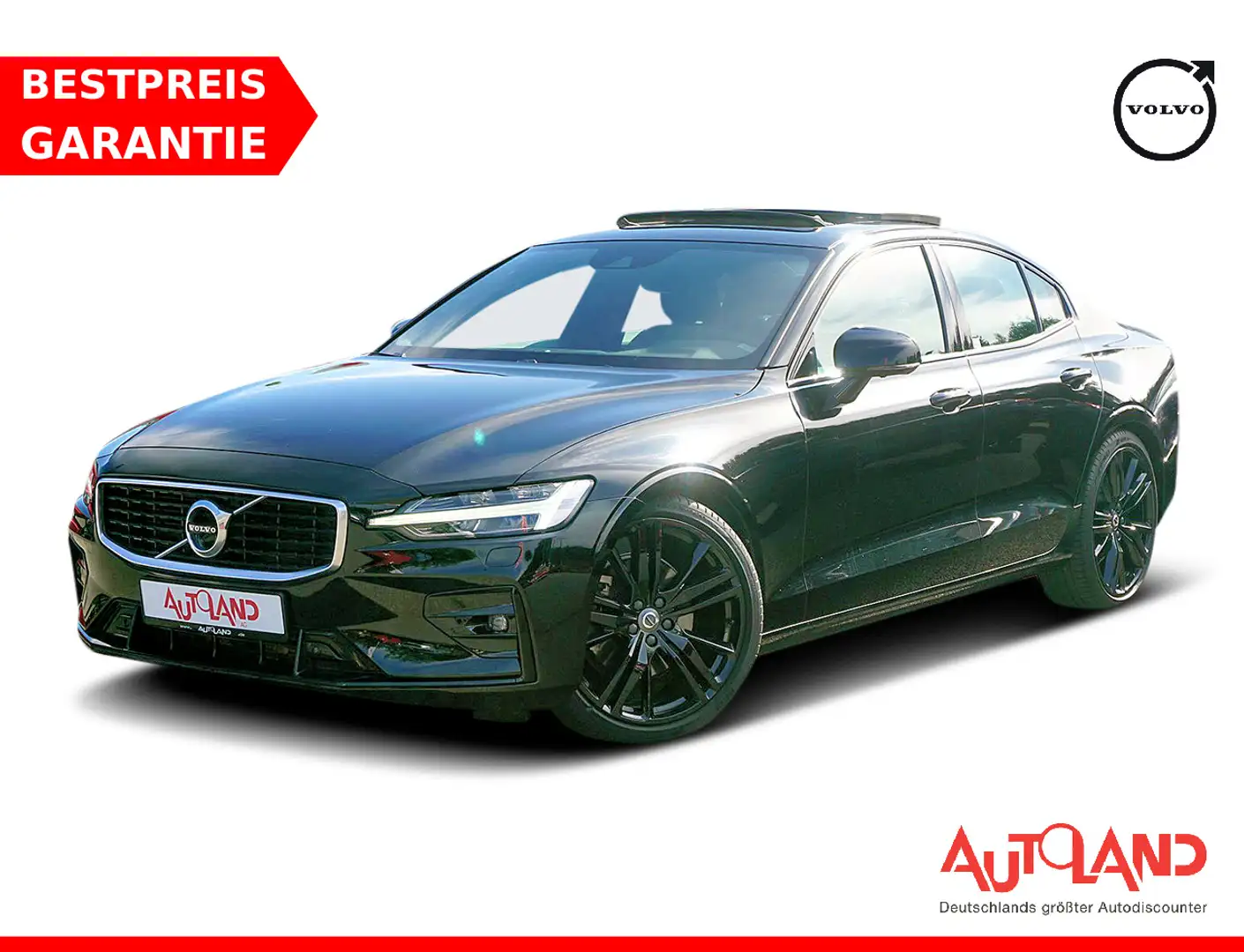 Volvo S60 2.0 R Design LED Navi HarmanKardon Panorama Schwarz - 1