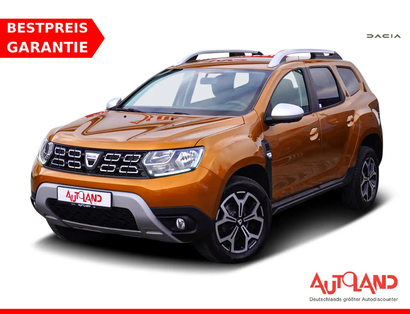 Dacia Duster II 1.3 TCE Anniversary Navi PDC 360° USB Oranje - 1