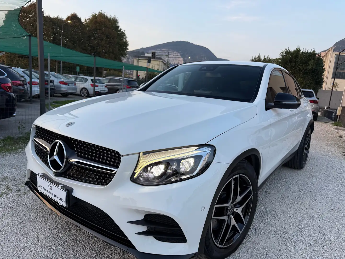 Mercedes-Benz GLC 250 d GLC Coupe 250d 4Matic Premium AMG Navi+Led+Pelle Bianco - 1