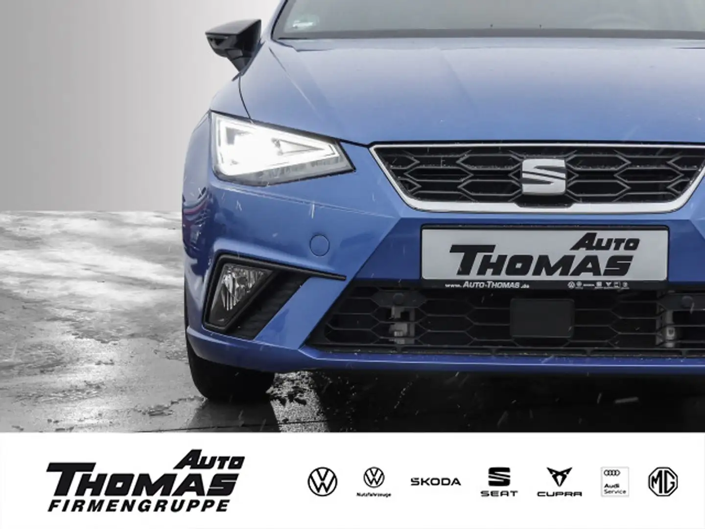 SEAT Ibiza FR 1.0 TSI DSG NAVI+PDC+SHZ Blau - 1