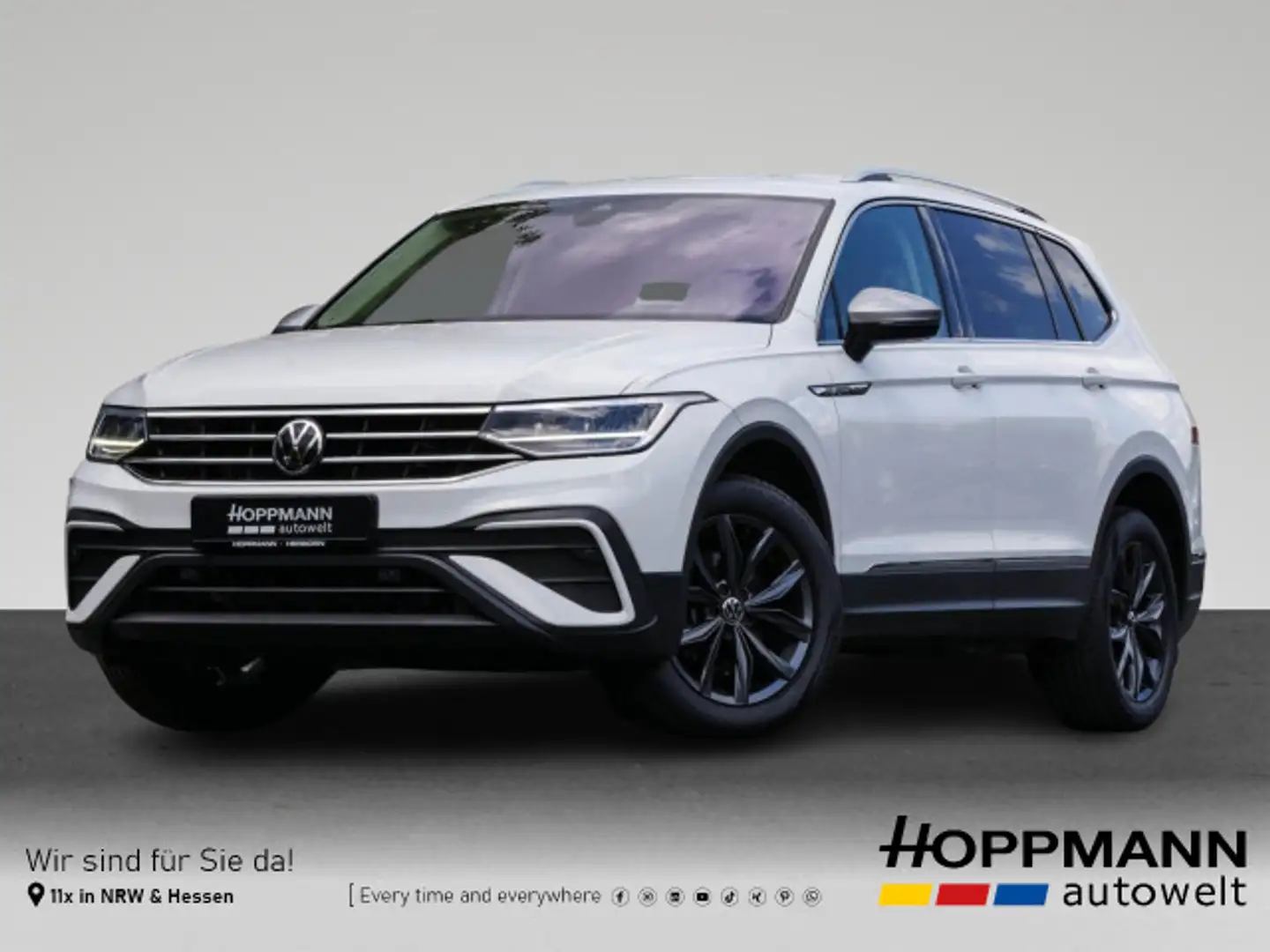 Volkswagen Tiguan Allspace 2.0 TDI AHK KAMERA NAVI ACC App- Blanc - 1