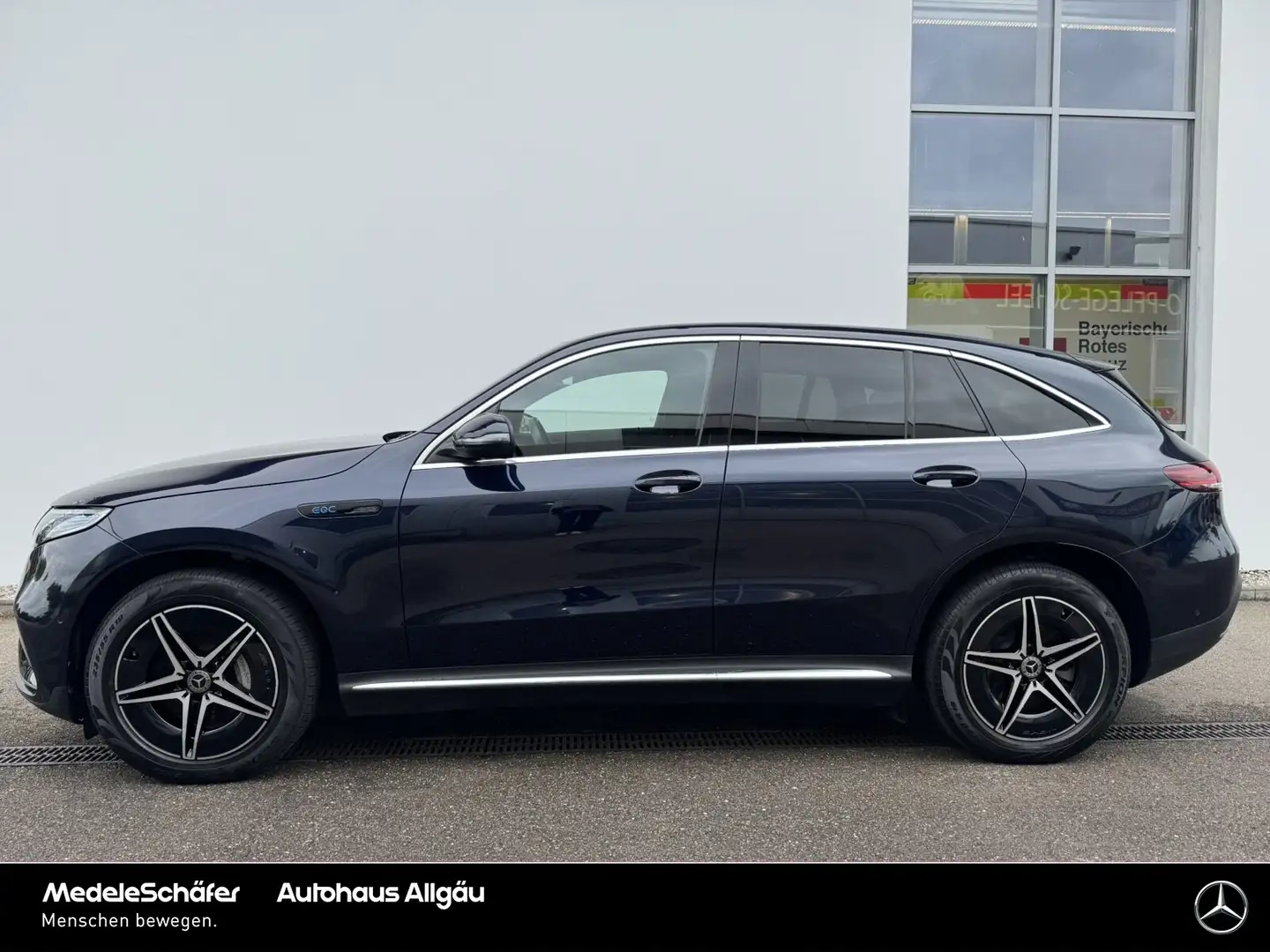 Mercedes-Benz EQC 400 EQC 400 4M AMG Service+ Sound LederArticoBeige LED Bleu - 2