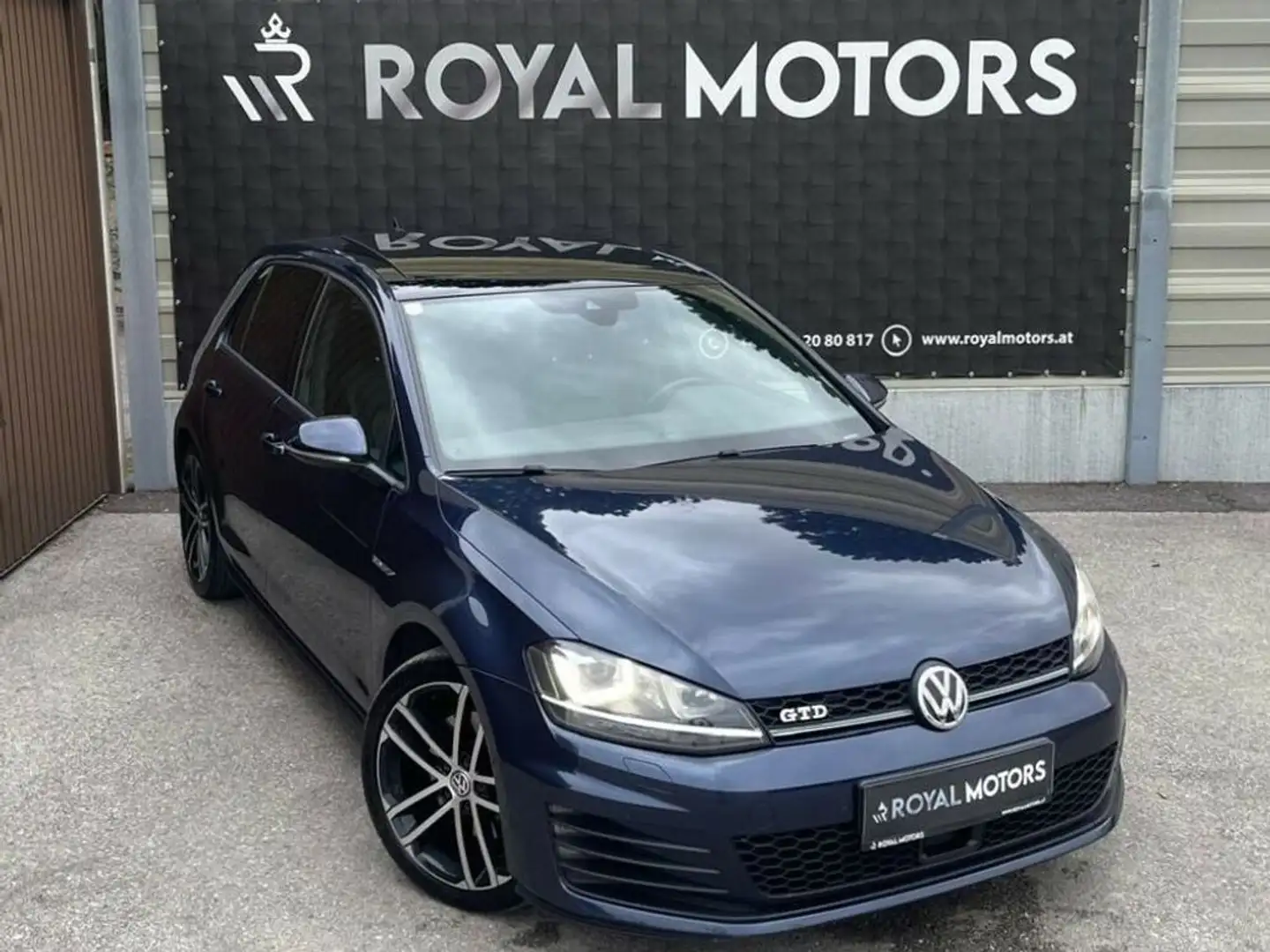 Volkswagen Golf GTD/VOLLAUSSTATTUNG Bleu - 1