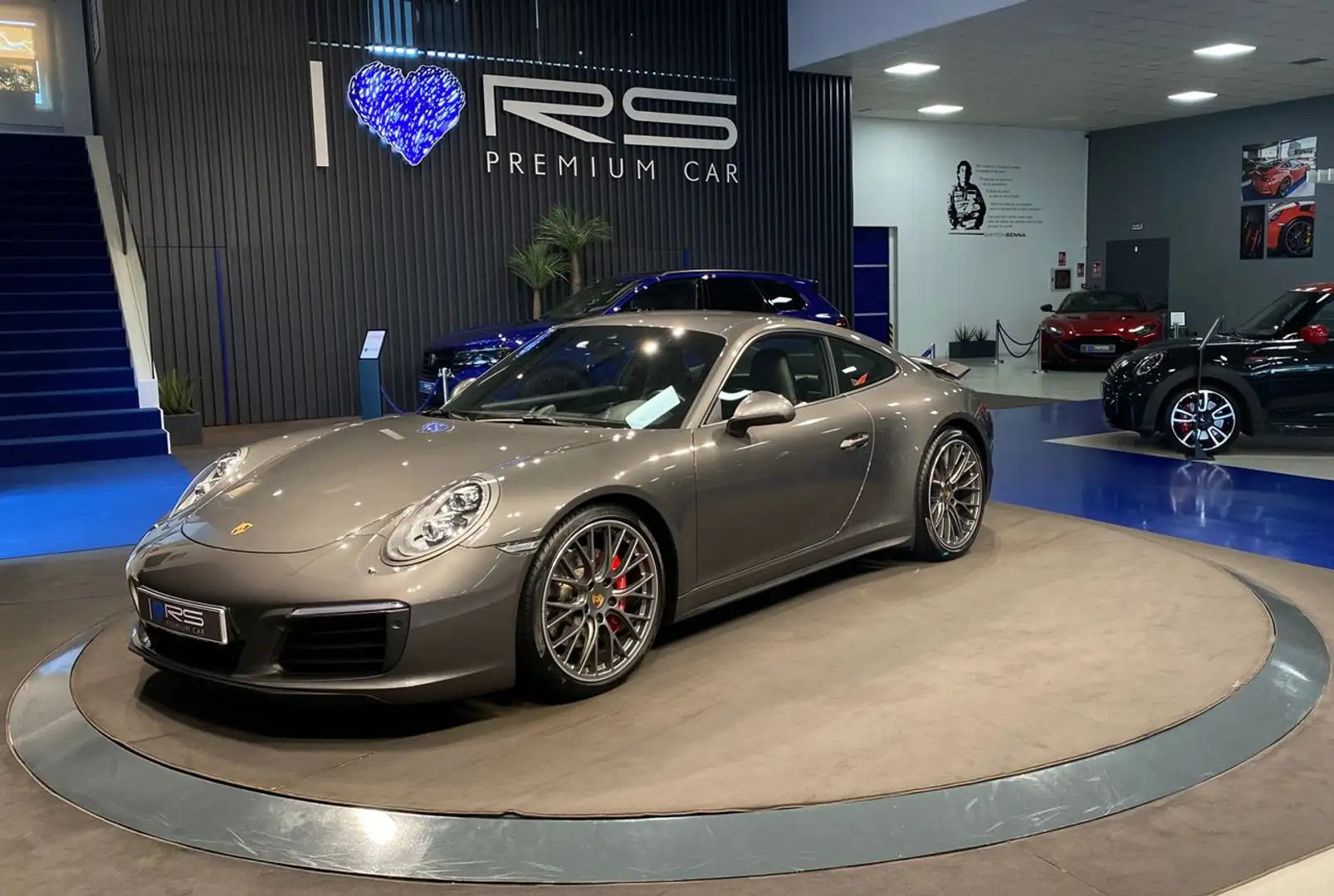 Porsche 991 Carrera 4 S Coupé PDK Gris - 2