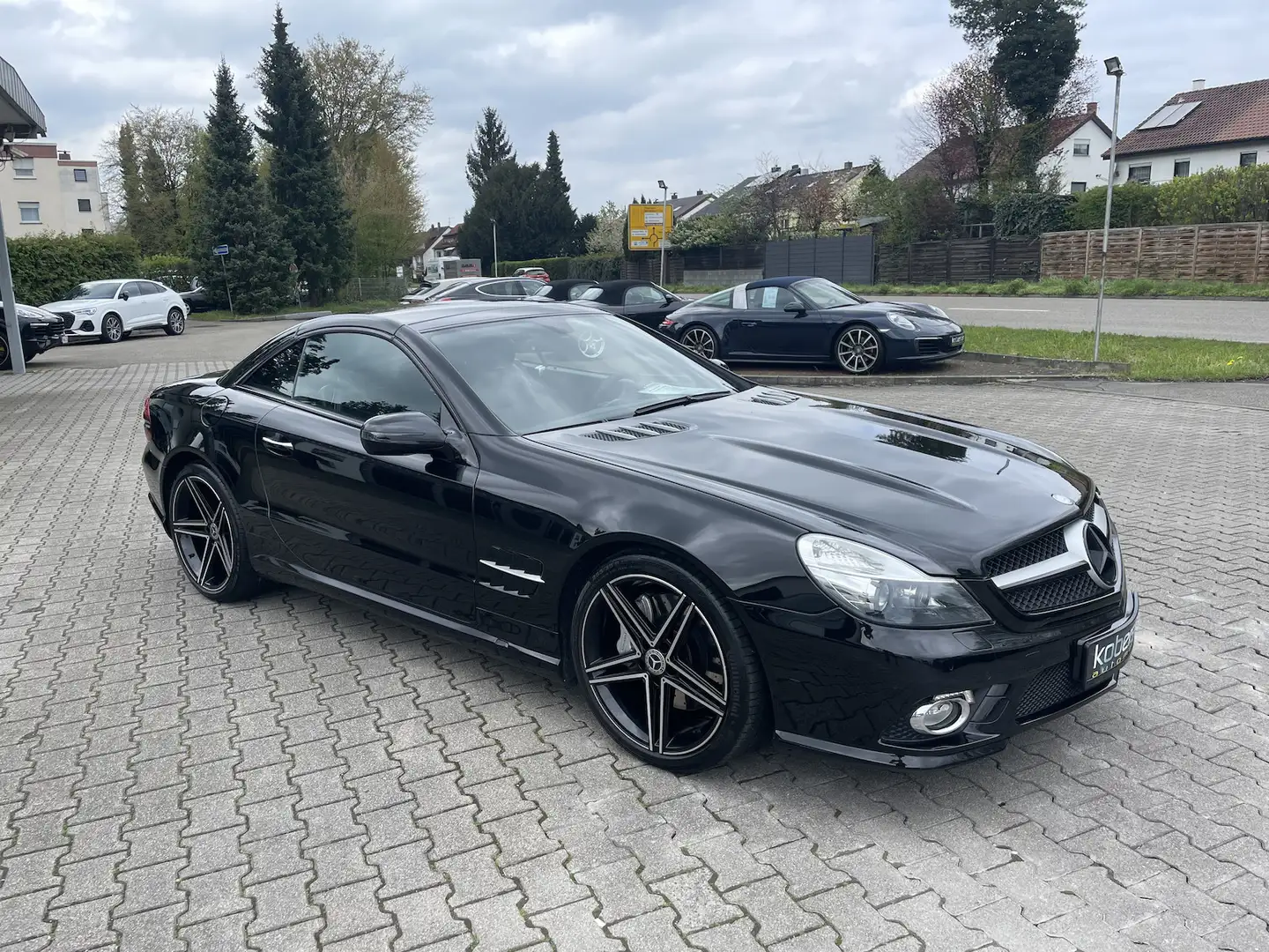 Mercedes-Benz SL 350 SL 63 optik AMG Styling*Panorama,Airscarf Schwarz - 2