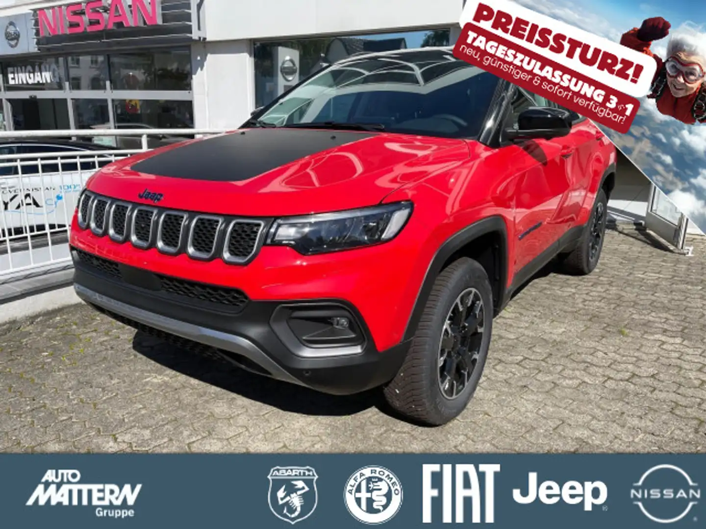 Jeep Compass High Upland 4xe PHEV Winter Premium Tech Rot - 1