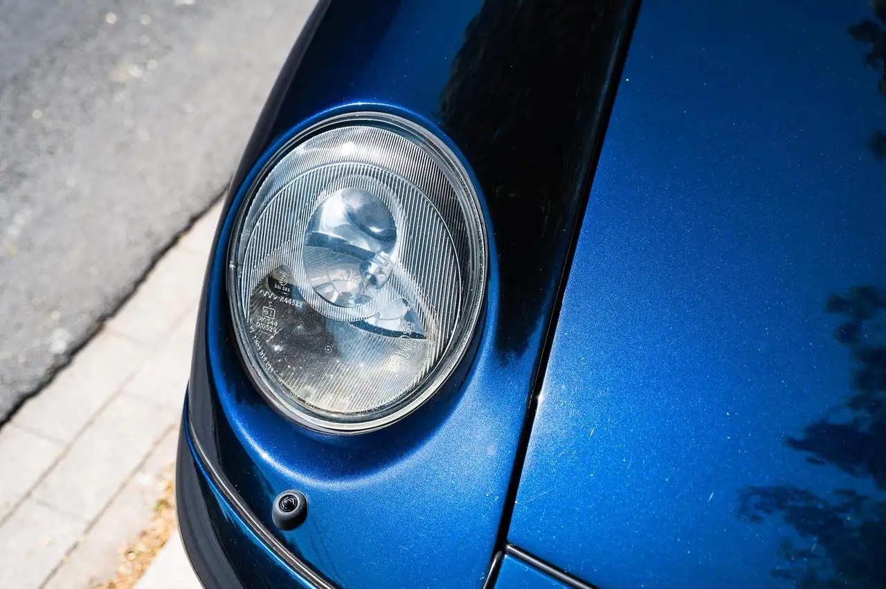 Porsche 993 911 TURBO COUPE / FULL SERVICE / PCCM / CC / MIDNIGHT BLUE, foto 10