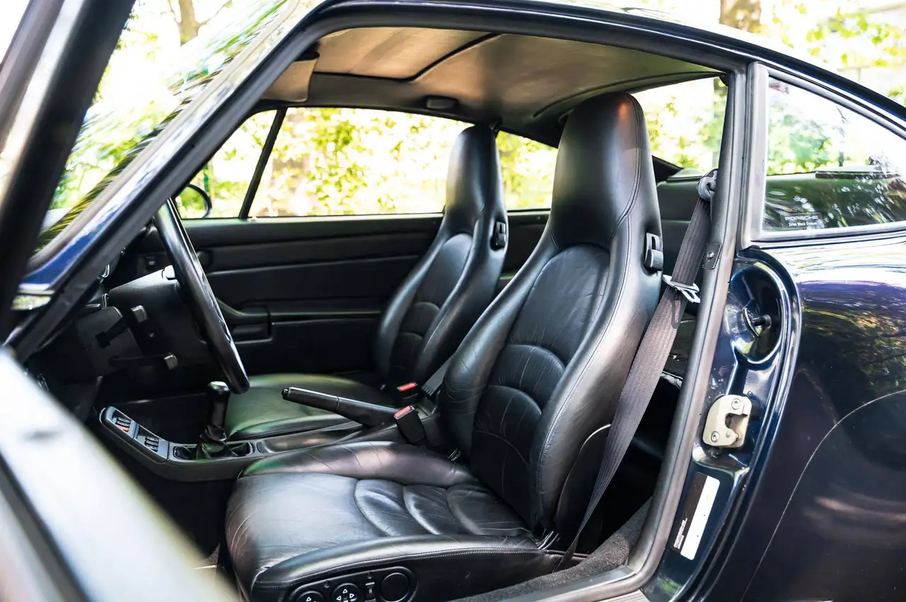 Porsche 993 911 TURBO COUPE / FULL SERVICE / PCCM / CC / MIDNIGHT BLUE, foto 7