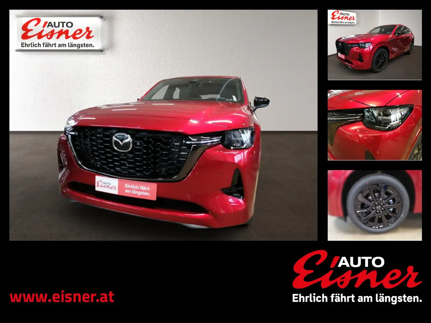 Mazda CX-60 AWD HOMURA PLUS 6 Zylinder 3,3l Rot - 1