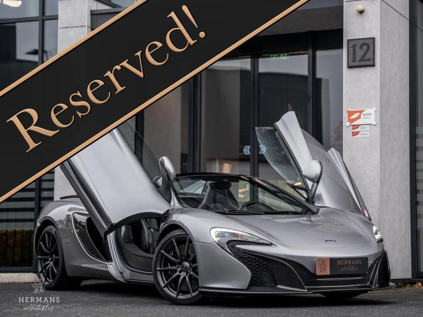 McLaren 650S Spider 3.8 / Carbon / Ceramic / Dealer maintained Grau - 1