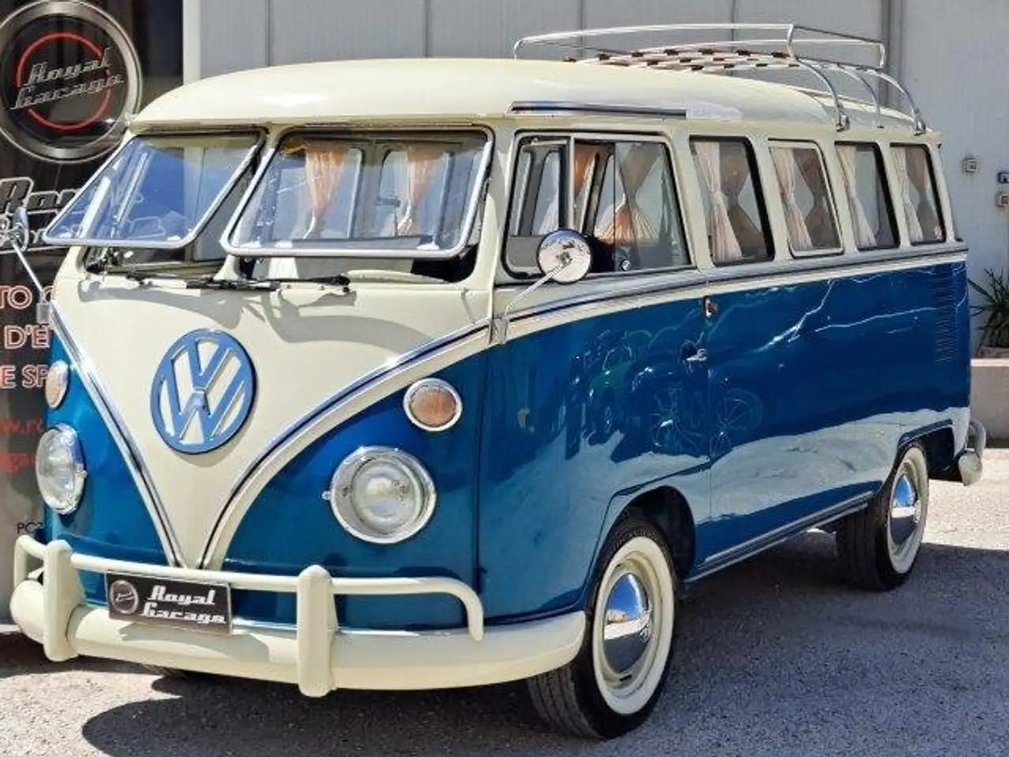 Volkswagen T1 BUS BULLI 9 POSTI - ASI\CRS Blu/Azzurro - 1