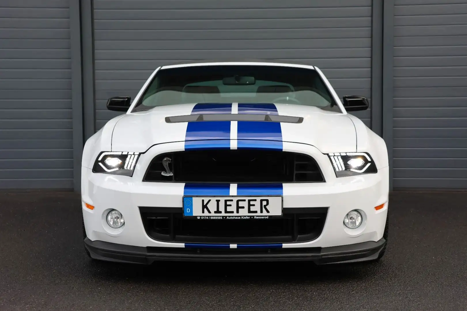 Ford Mustang V6 3.7 Shelby/LED/Ambient/BTH/KAMERA/R19 Blanc - 2