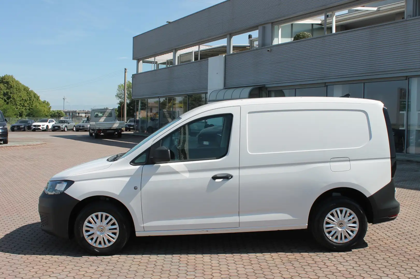 Volkswagen Caddy Caddy 2.0 TDI 102 CV Furgone Business Blanc - 2