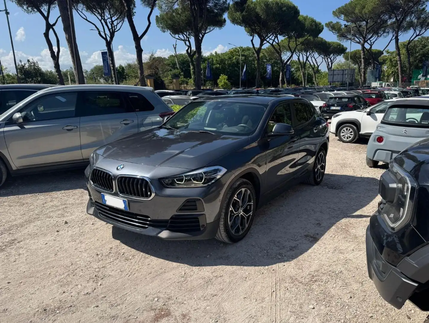 BMW X2 X DRIVE 2.0d 190cv TETTO PANORAM CRUISE Grijs - 1