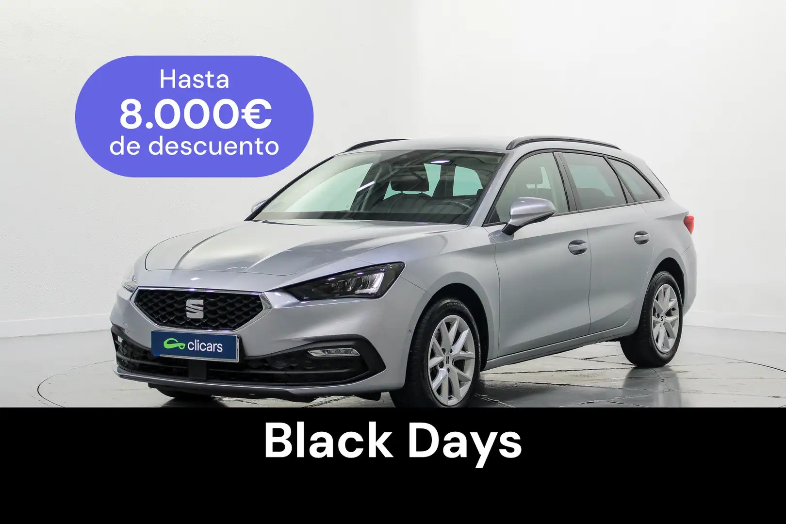 SEAT Leon ST 1.5 TSI S&S Style XS 130 Argent - 1