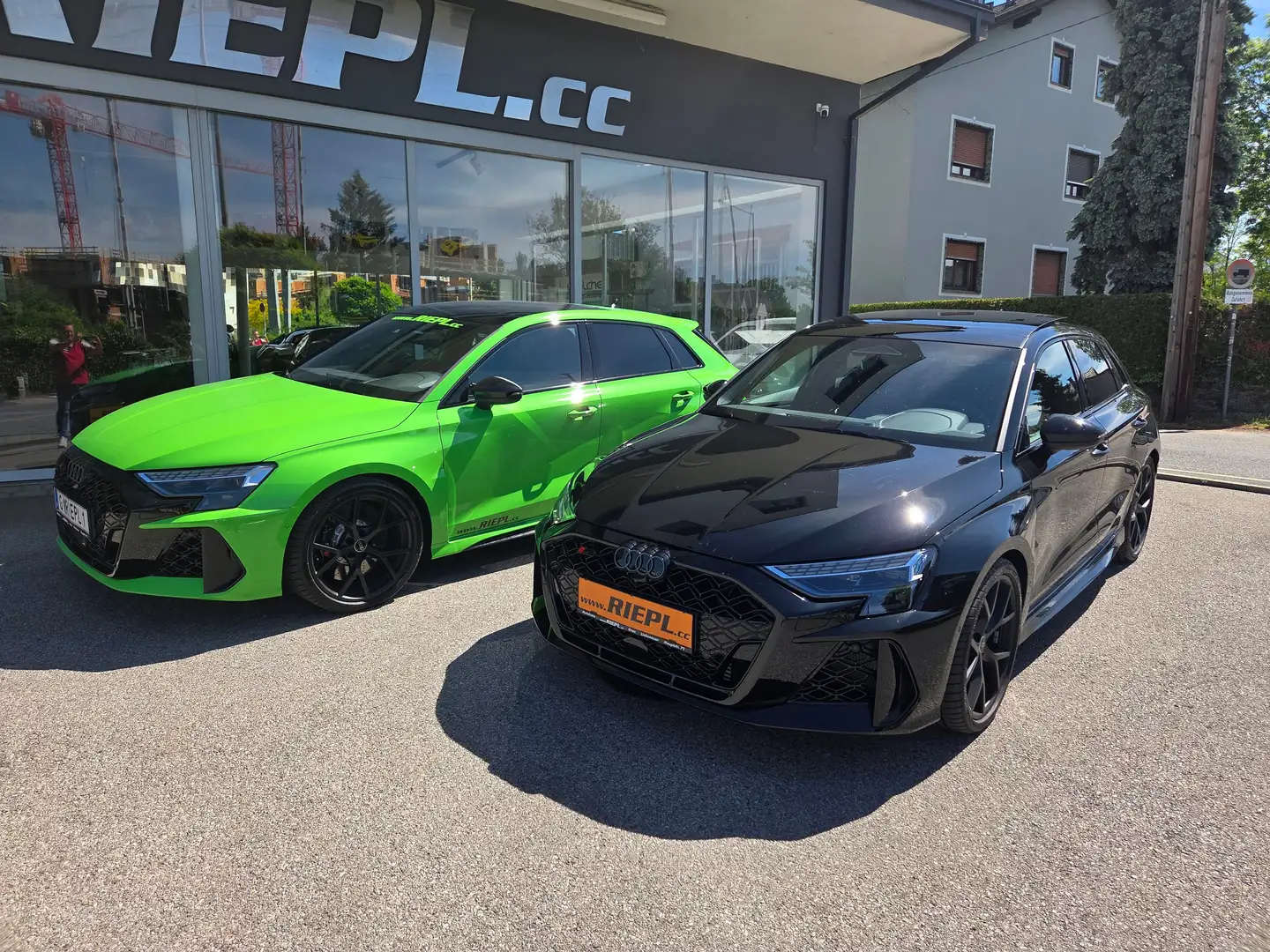 Audi RS3 RS-Sortschalensitze Panorama Matrix Sportabgasanl. Schwarz - 1
