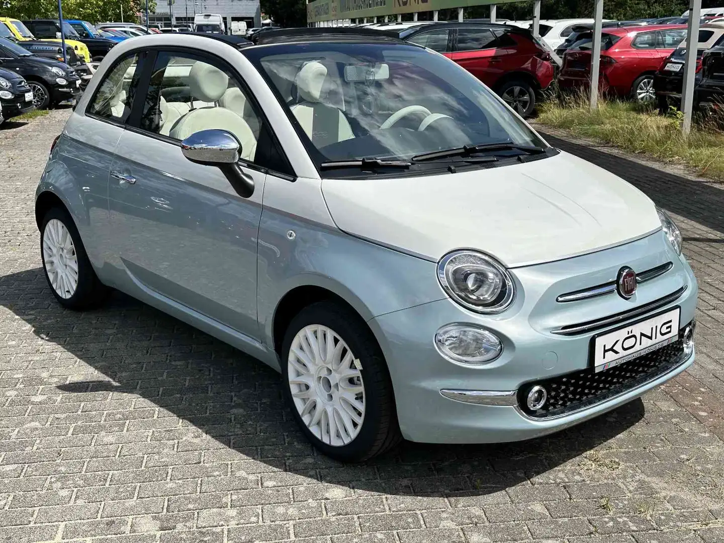 Fiat 500C Cabrio MY24 1.0 Collezione 1957  limitiertes Sonde Blanco - 2