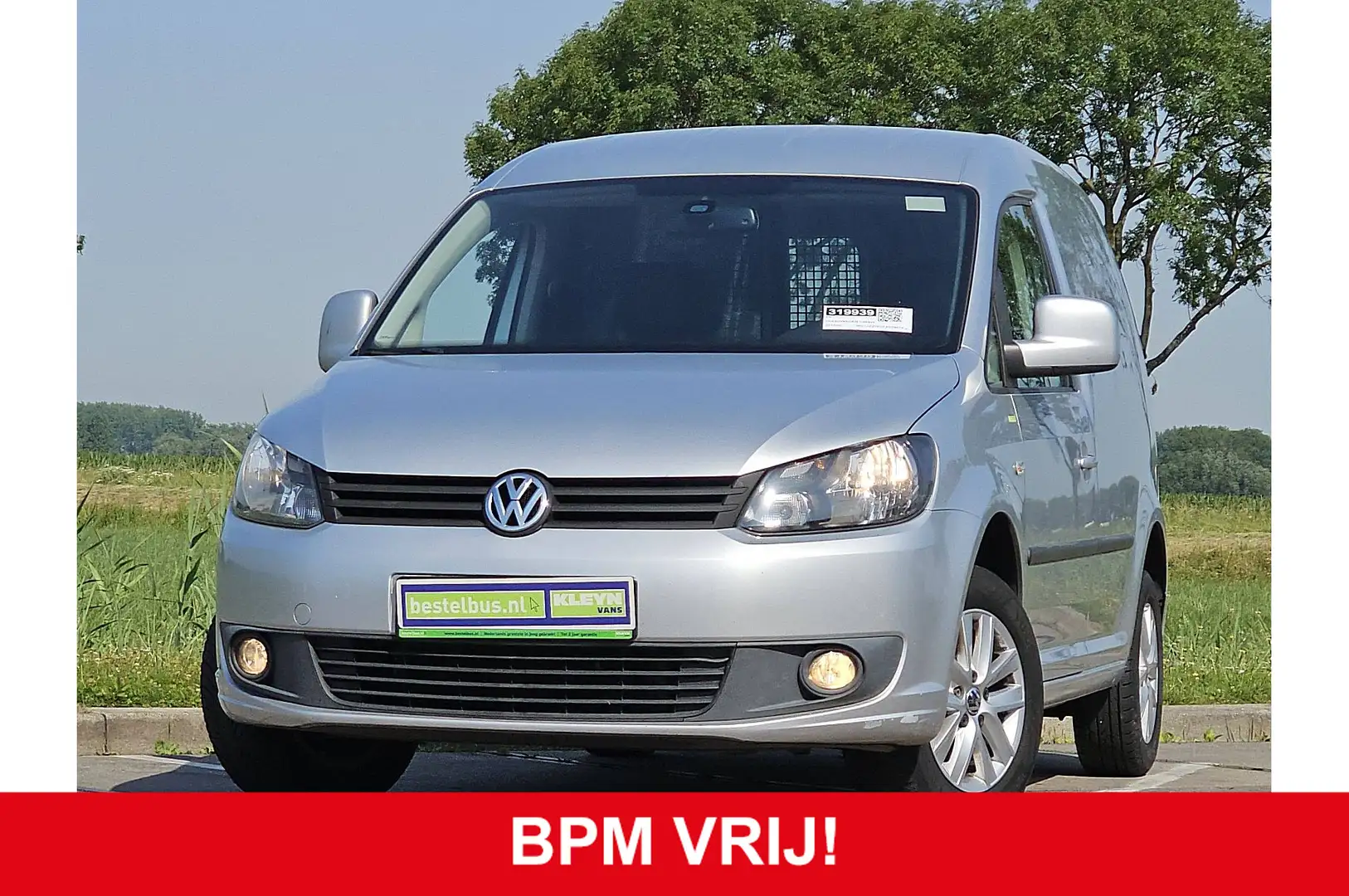 Volkswagen Caddy 1.6 TDI MARGE! Airco MF-Stuur Trekhaak Bumpers-Kle Grau - 2