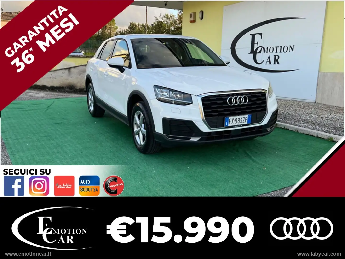 Audi Q2 35 TFSI - 2019 Bílá - 1