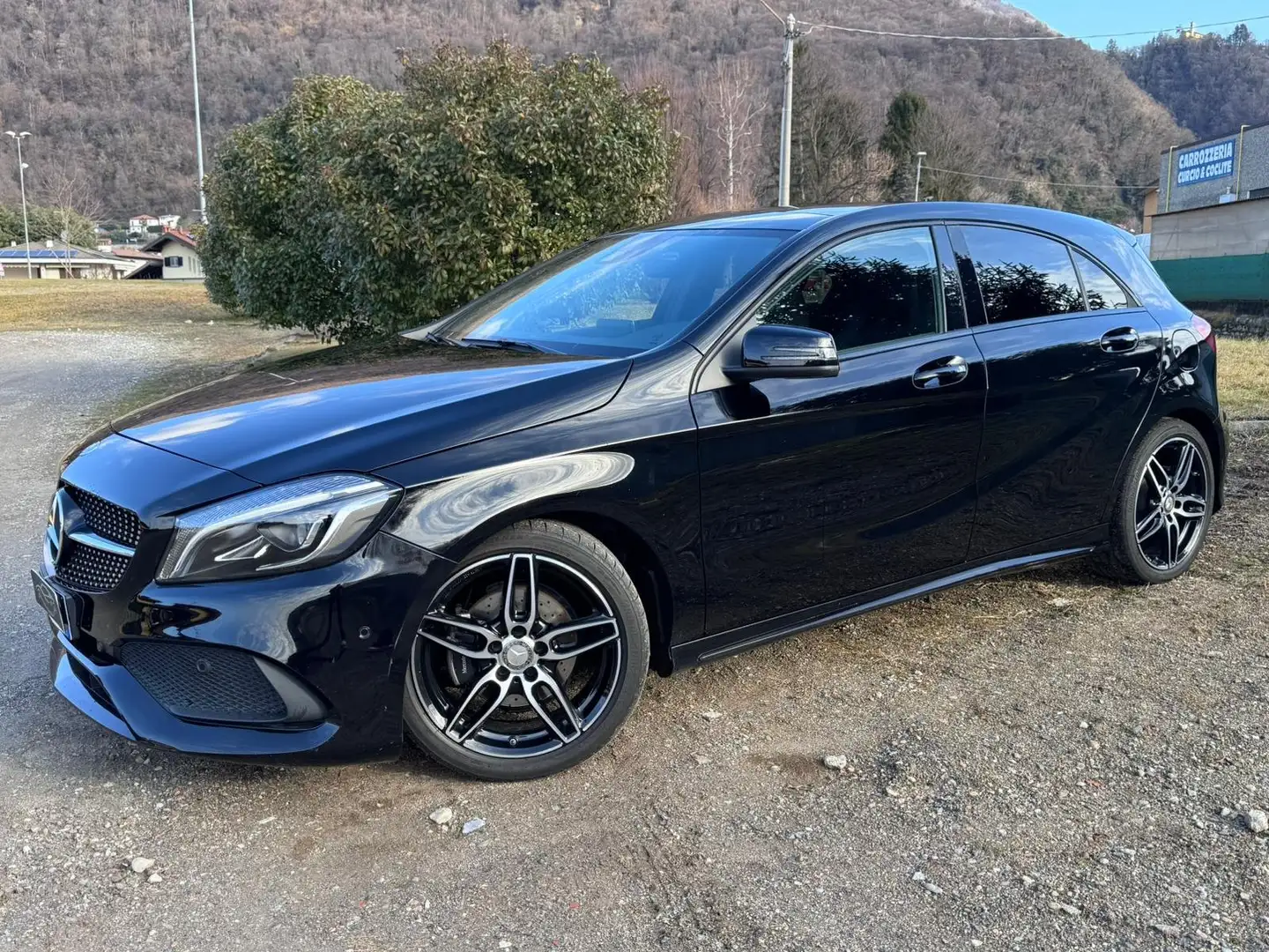 Mercedes-Benz A 180 Classe A - 180d Automatica Neopatentati Nero - 2