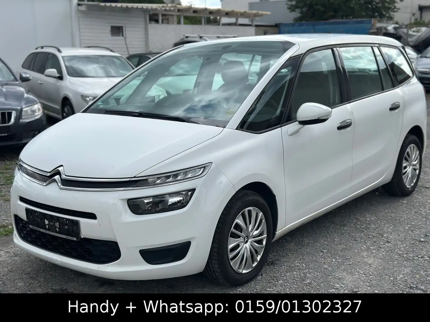 Citroen Grand C4 Picasso /Spacetourer -1.Hand -Gepflegt! Weiß - 1