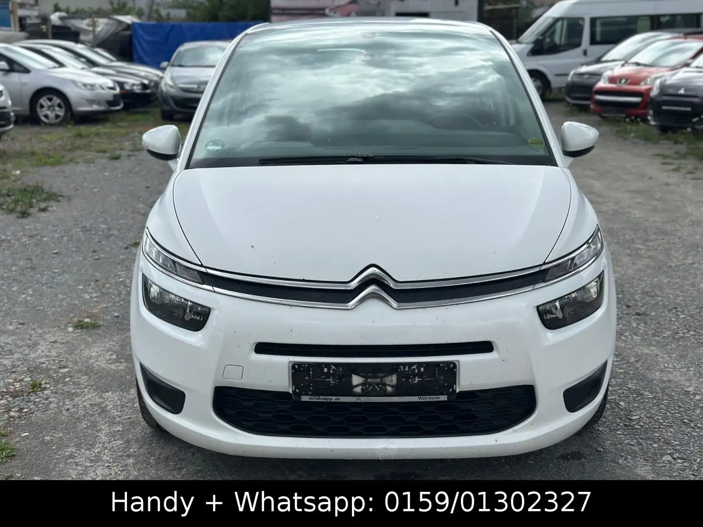 Citroen Grand C4 Picasso /Spacetourer -1.Hand -Gepflegt! Weiß - 2