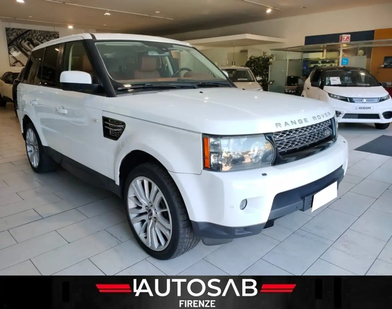 Land Rover Range Rover Sport 3.0 SDV6 HSE Aut. Pelle Navi Vetri Osc. Neopatent. Bianco - 1