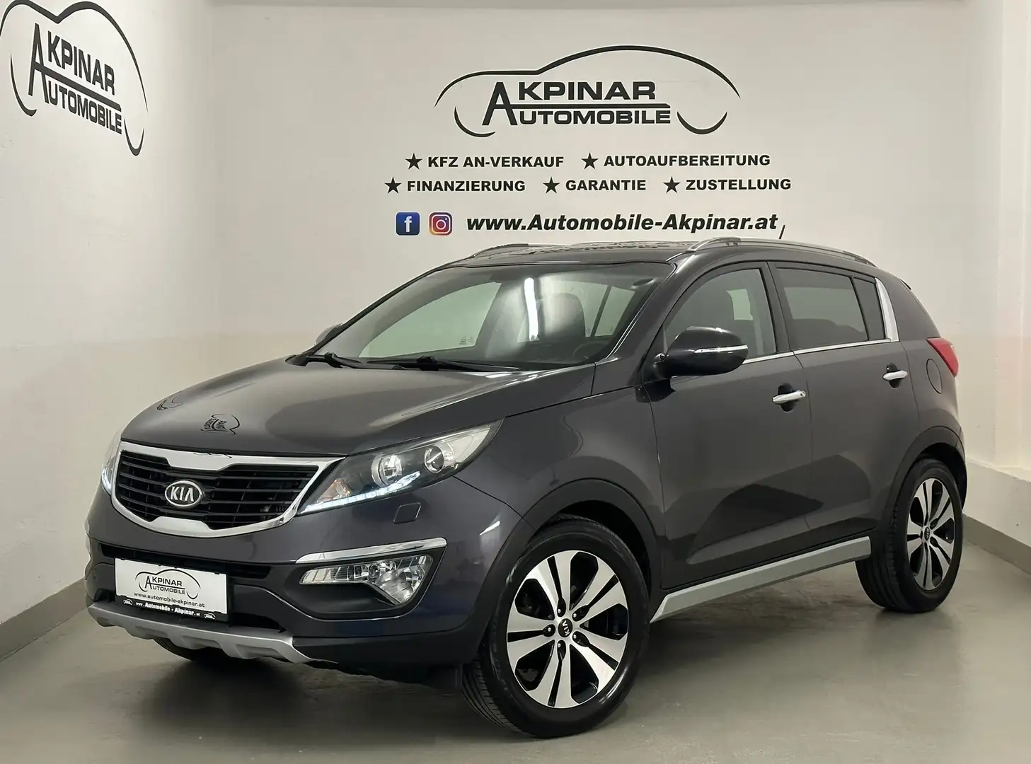 Kia Sportage Active Pro 1,7 CRDi AHK - LED - SHZ Grau - 1