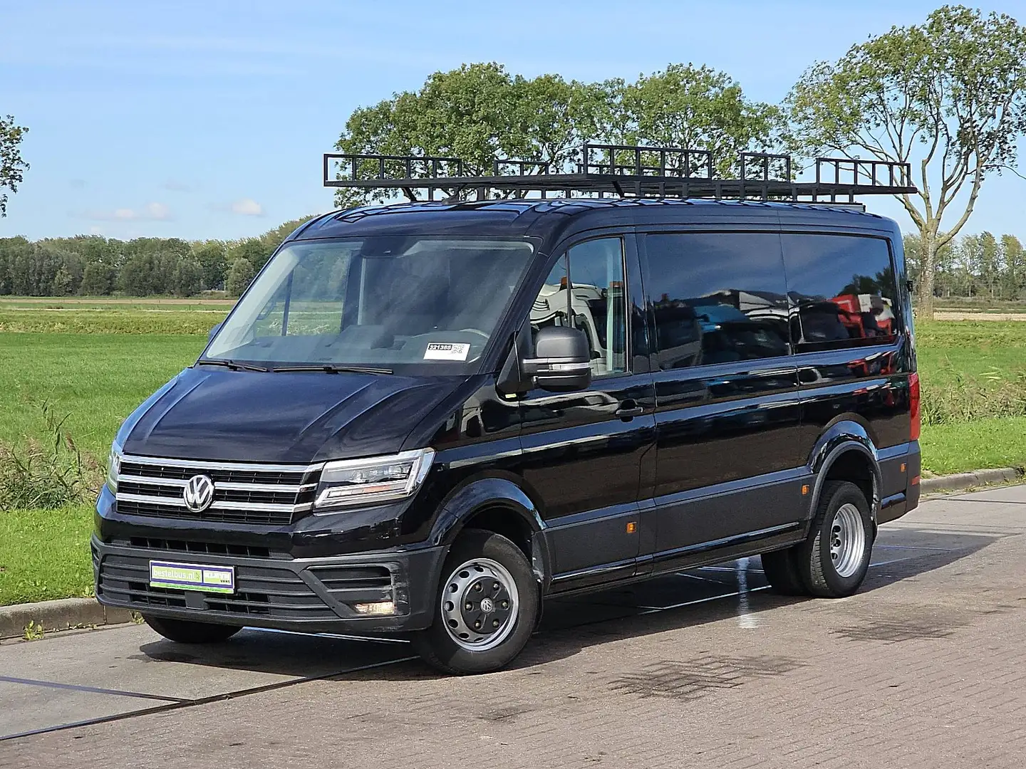 Volkswagen Crafter 50 2.0 Dubbellucht L2H1 AC! Noir - 2