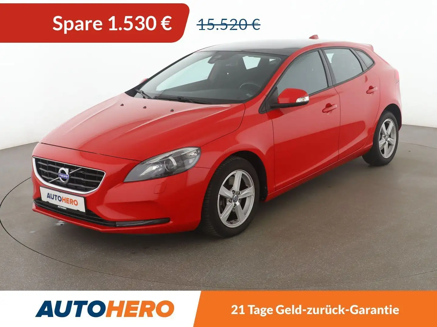 Volvo V40 2.0 T5 You! *BI-XENON*TEMPO*PDC* Rot - 1