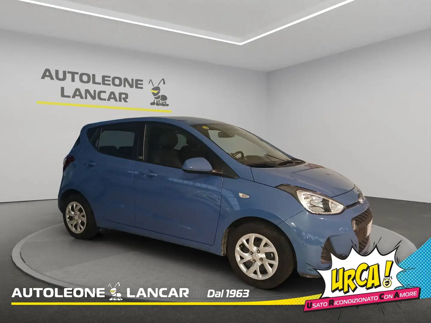 Hyundai i10 1.0 Login 67cv 1 PROPRIETARIO Blau - 1