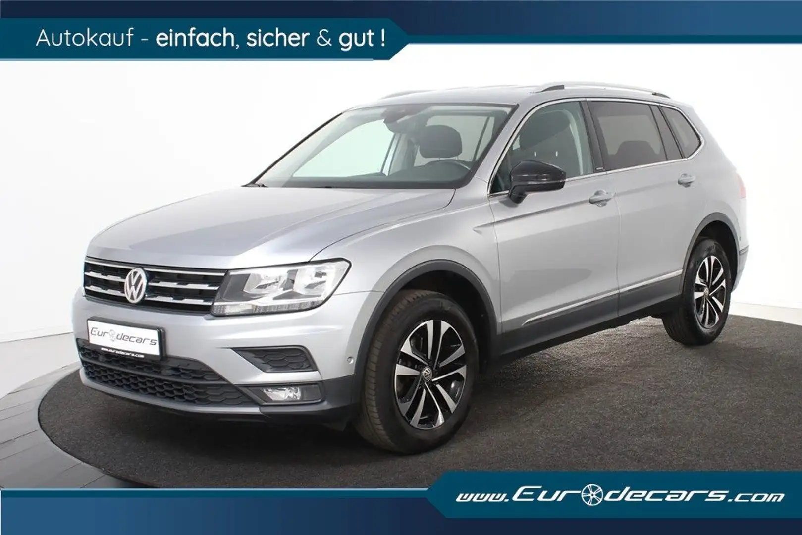Volkswagen Tiguan Allspace 2.0 TDI IQ.DRIVE *1.Hand*Navi* Silber - 1