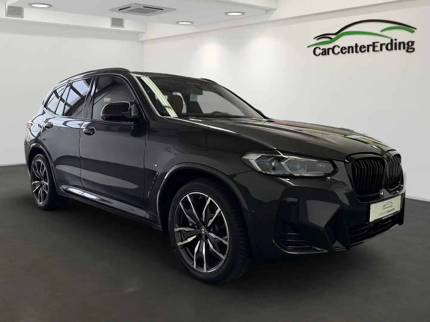 BMW X3 M d*Laser*ACC*360*Pano*AHK*Leder*H&K*StandHe Grau - 2