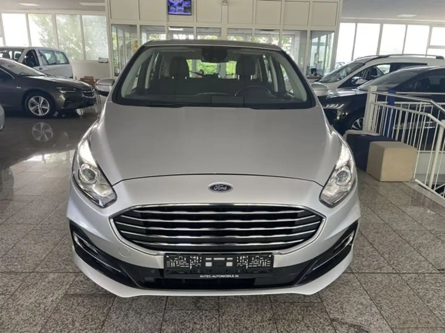 Ford S-Max Titanium 2.0 TDCI SPURHALTE+KAMERA+AHK Grijs - 2