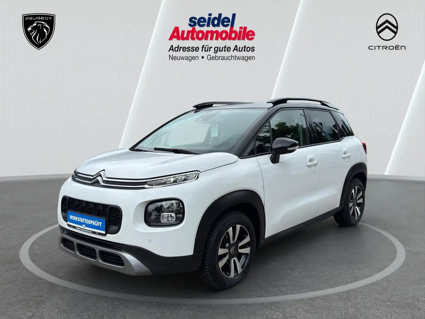 Citroen C3 Aircross 1.5 BlueHDi Shine, AUTOMATIK, AHK Weiß - 1