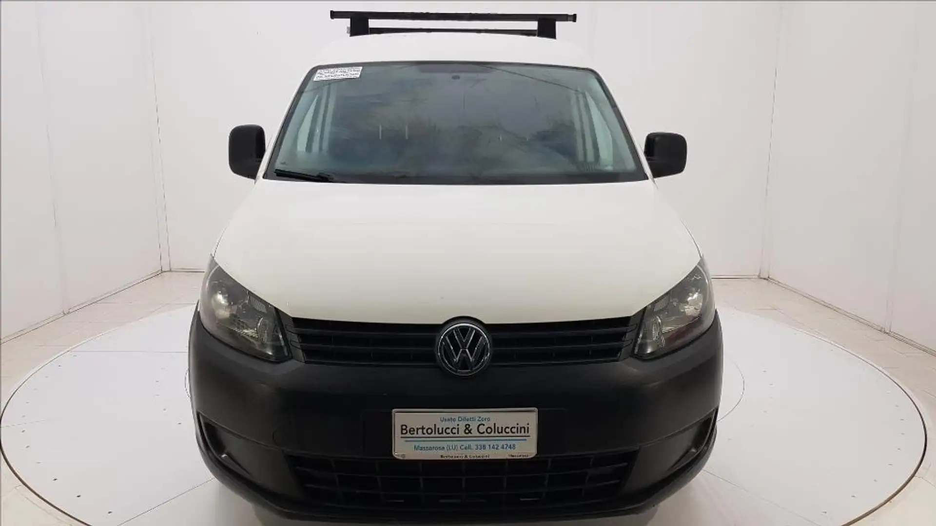 Volkswagen Caddy 2.0 Ecofuel 4p. Van Weiß - 2