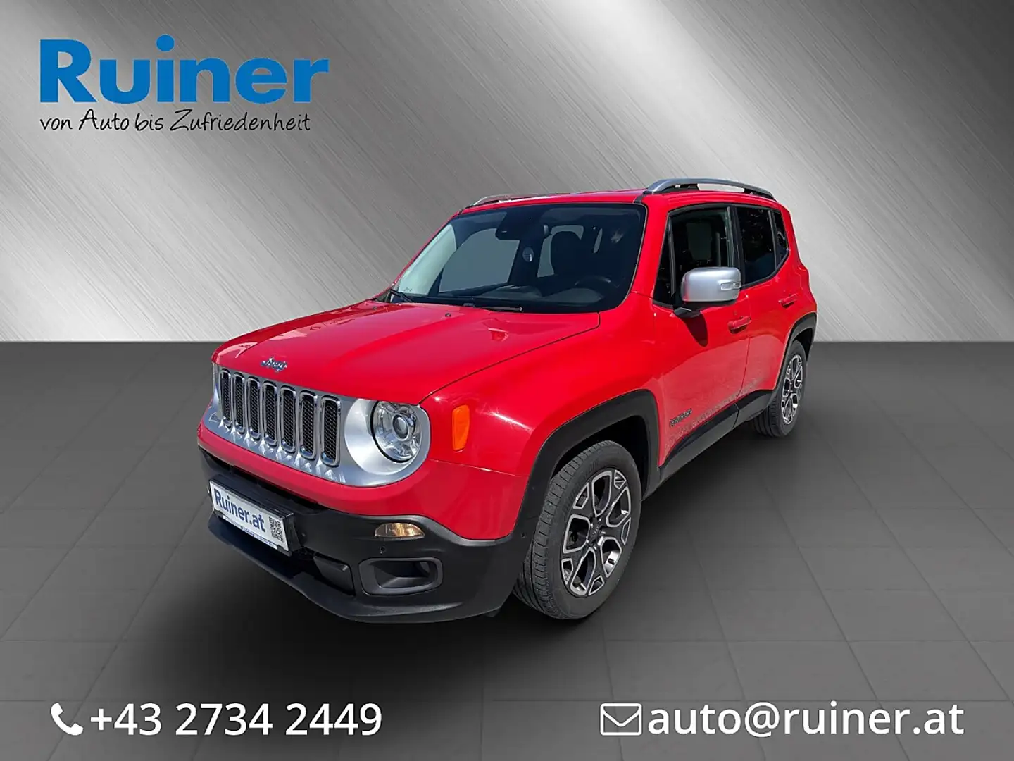 Jeep Renegade 1,6 MultiJet II 120 Longitude Rot - 1