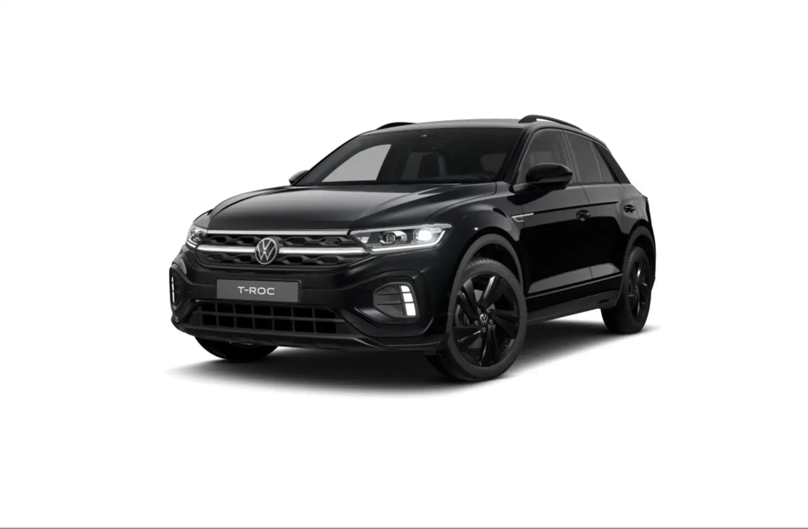 Volkswagen T-Roc 2.0TDI R-Line 110kW DSG7 Negro - 1