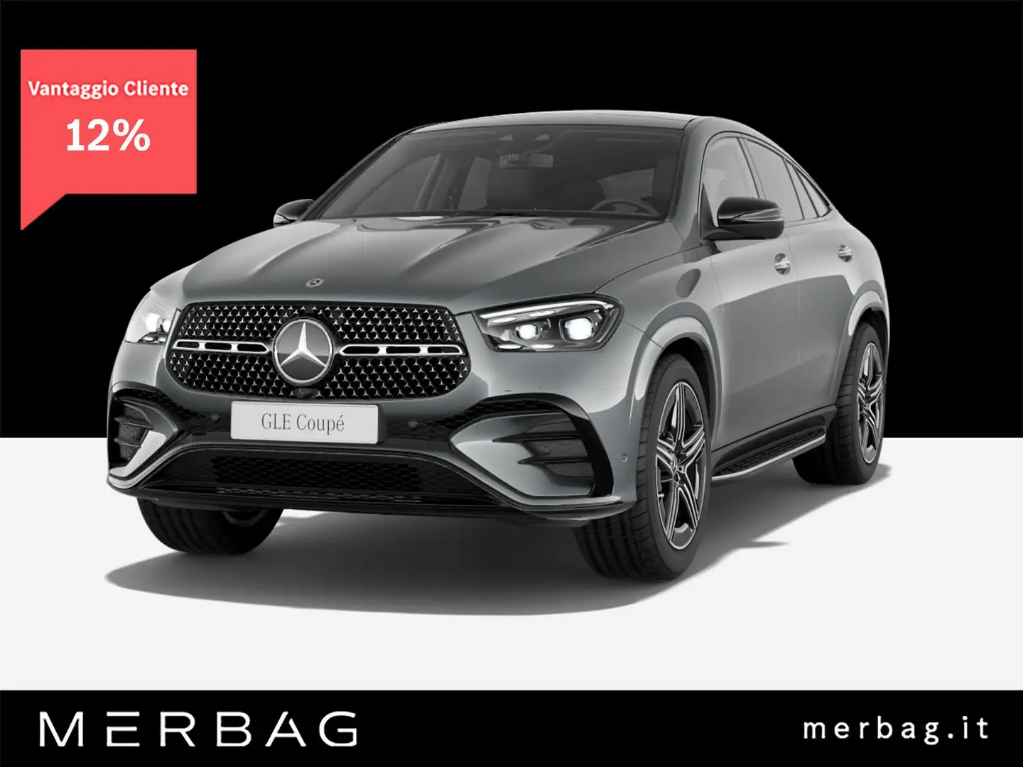 Mercedes-Benz GLE 300 d 4Matic Mild Hybrid Coupé AMG Line Premium Plateado - 1