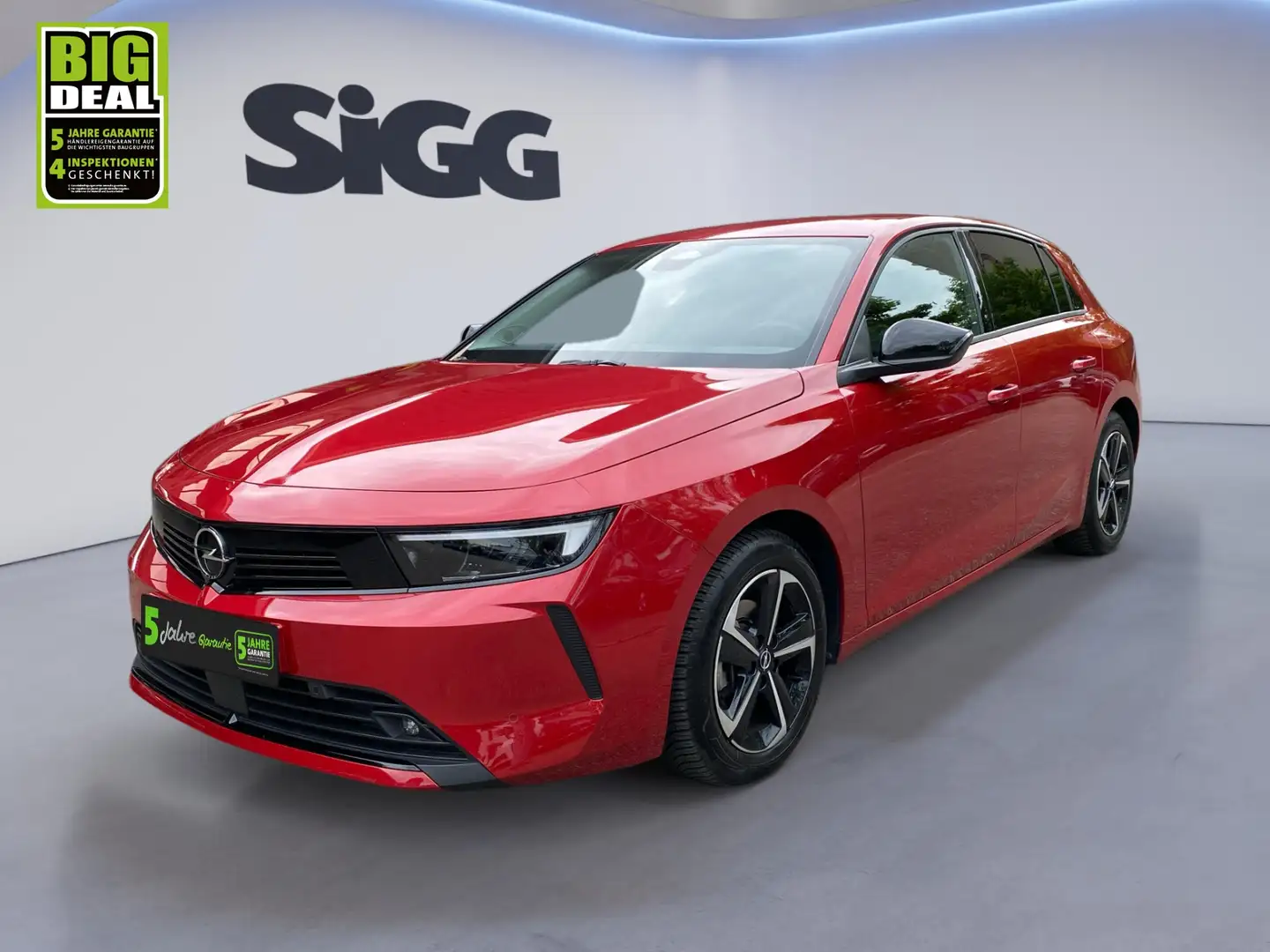 Opel Astra L 1.2 Turbo Edition FLA SpurH KeyLess LM Rosso - 2