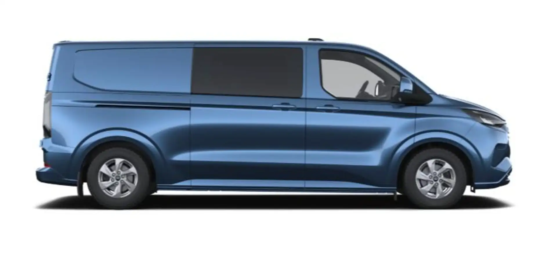 Ford Transit Custom 320 2.5 PHEV L2H1 Limited DC 233pk | | Dubbele Cab Blauw - 2