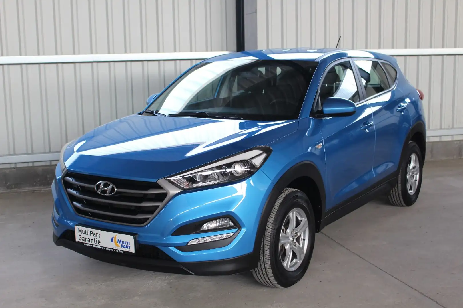 Hyundai TUCSON blue Classic 2WD NAVI Klima LM 16" ZV Blau - 1