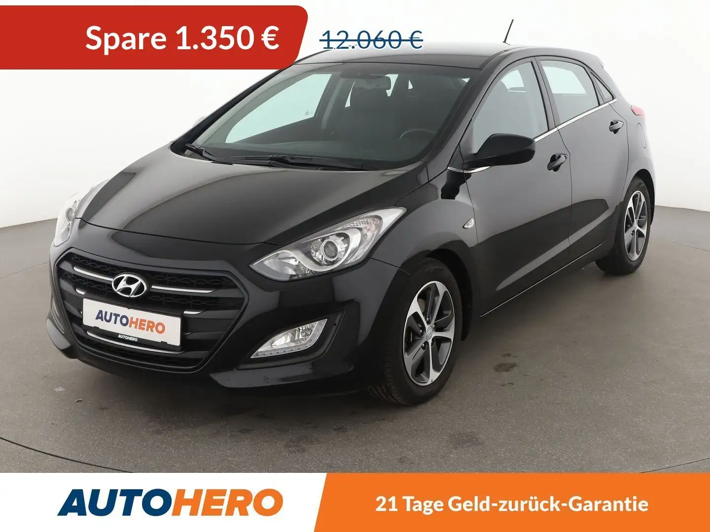 Hyundai i30 1.4 Trend blue*TEMPO*PDC*SHZ*KLIMA*GARANTIE* Noir - 1